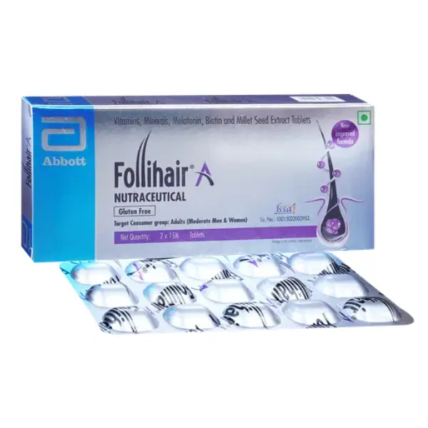 Follihair A Tablet Gluten Free